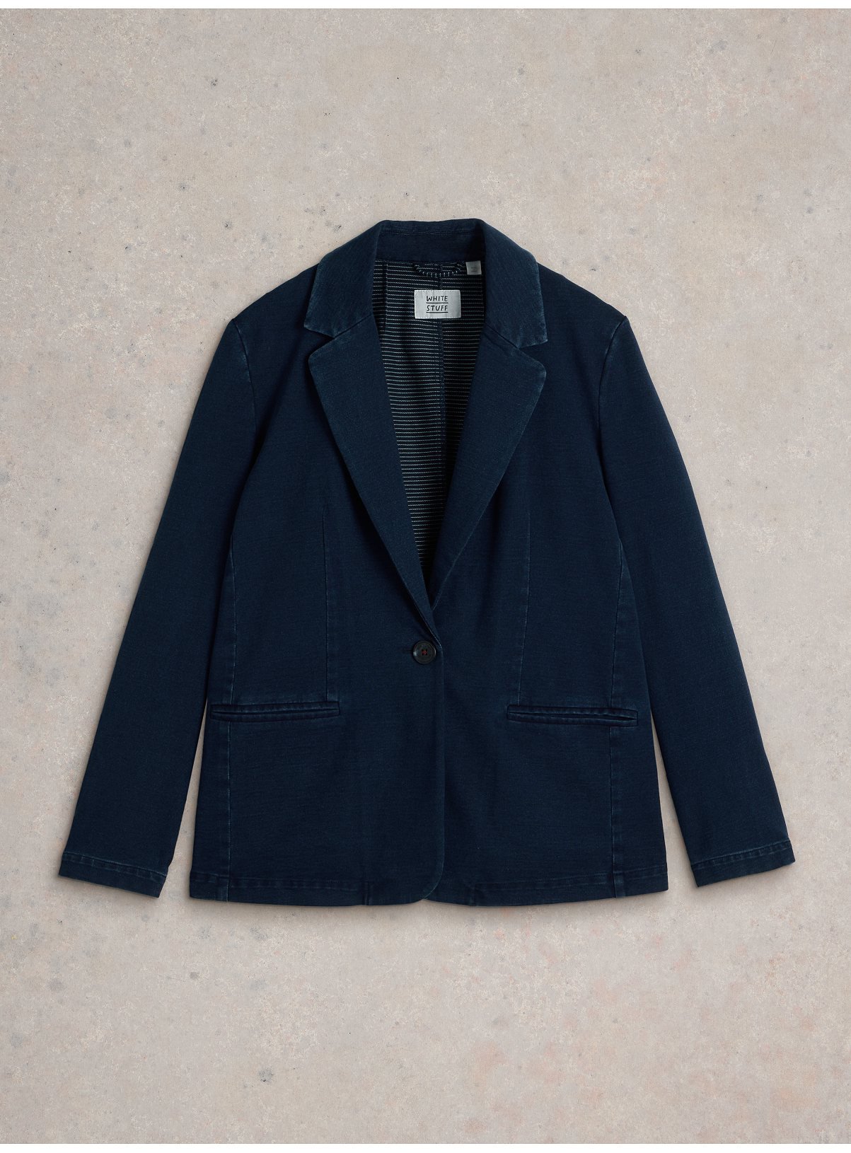 WHITE STUFF Evelyn Jersey Blazer 8 - Image 5 thumbnail